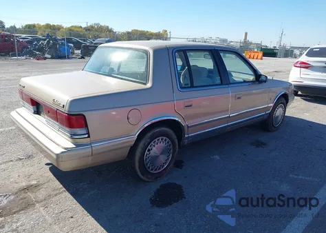 1991 Plymouth Acclaim Le from USA, damaged, VIN 1P3XA5639MF675939